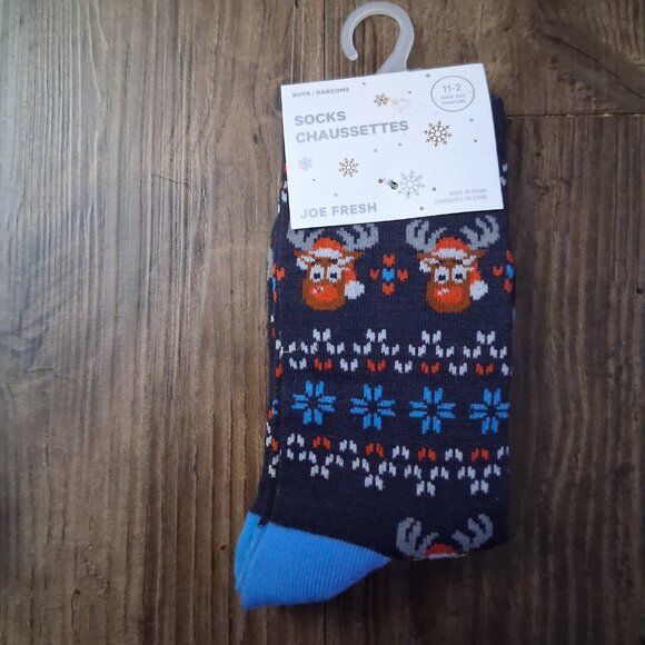 Kid's Christmas Socks (3 pairs) - Picture 5 of 7